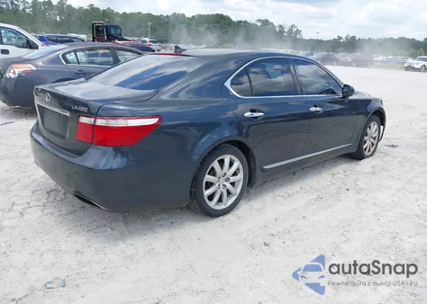 2007 Lexus Ls 460 from USA, damaged, VIN JTHBL46F875031950